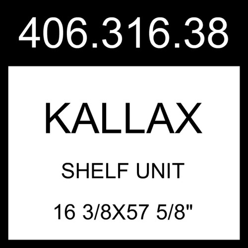 Ikea kallax shelf unit - shelf,
