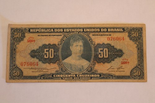 1956 brasile cruzeiros - 1956, 50