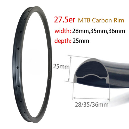 Cerchio carbonio 650b 5 - cerchio,