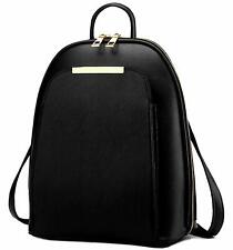 Zaino Borsa eco pelle nero Zainetto Uomo Donna vintage moda NO Borchie NO Frange