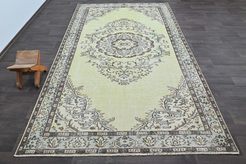 Tappeto vintage turco oushak - turco,