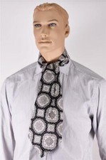 Sciarpa cravatta Basile Ascot pura seta 15005