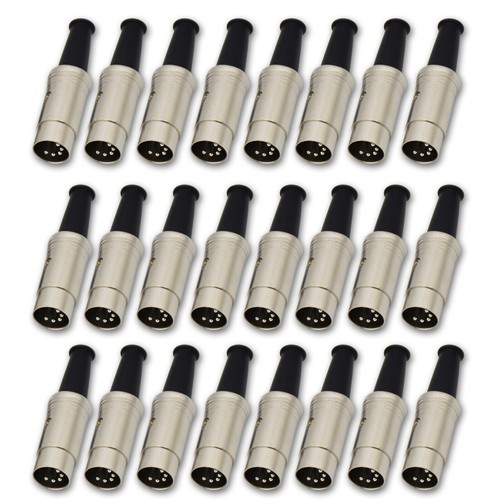 24pcs pin din maschio - 5, midi