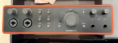 Focusrite scarlett 16i16 - focusrite,