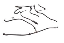 Brake hose set with hydraulic
