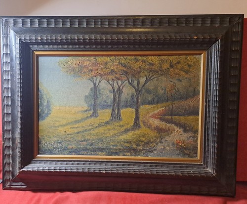 Quadro antico paesaggio - quadro, antico.