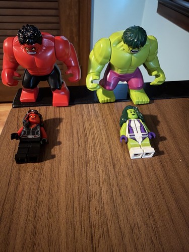 Lego marvel minifigure - lego, hulk