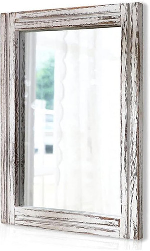 Specchio legno con cornice - specchio,