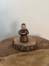 Venditrice Di Pani Blu Presepe