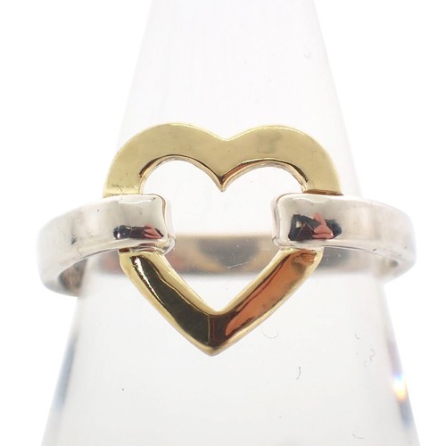 Usato anello cuore aperto - [usato],