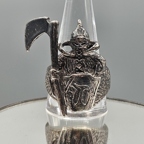 Anello vintage guerriero