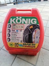 Catene neve per auto, konig facili da montare, modello p1