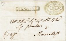 Storia postale italiana-Bolli delle Marche-Lettera Montefeltro - Pennabilli 1844