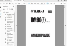 Manuale officina Yamaha TDM