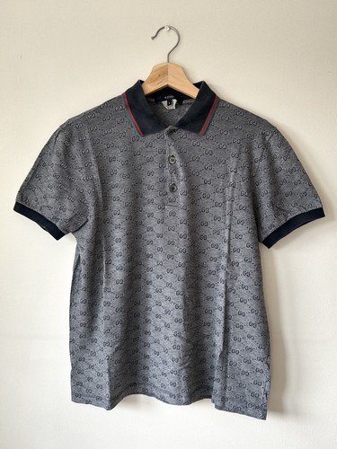 Gucci polo shirt grigio - gucci, gg