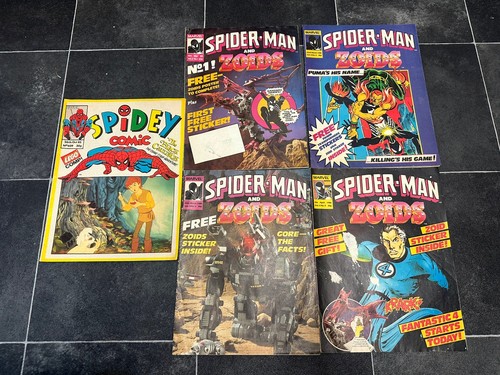 Spider man and - zoids, bundle