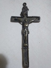 Crocifisso Antico Bronzo Cm