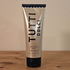 OPEN Bath & Body Works TUTTI DOLCI Golden Honey Praline crema corpo 8 once