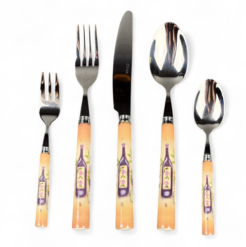 Set posate tema toscano - set, 5