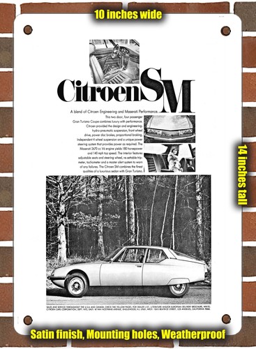 Insegna metallo citroen - -,