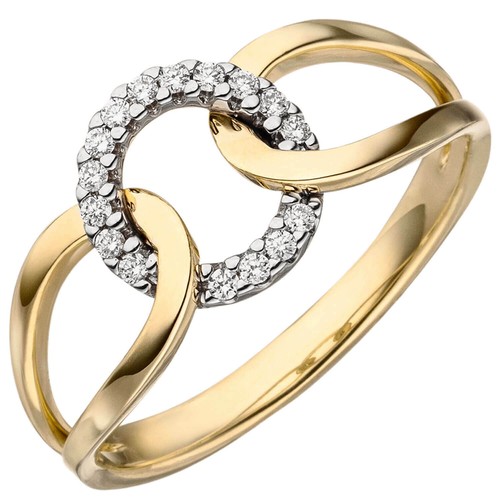 Anello oro 585 - anello, in