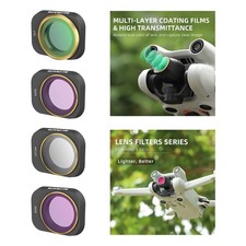 4x Kit filtri per obiettivi