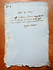 1696-Manoscritto del 31