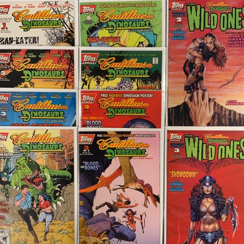 Cadillacs and dinosaurs topps - dinosaurs,