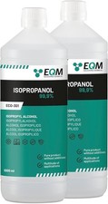 EQM ECO 301 Isopropanolo Alcool Isopropilico 99,9% - 2L - 1L - 750 ML Pulizia