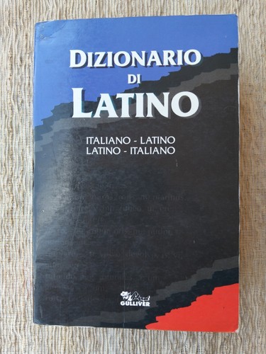 Dizionario latino edizione - dizionario,
