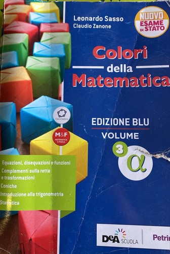 Colori della matematica - della, ed