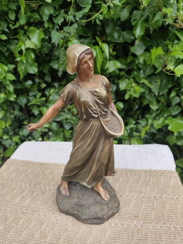 Sculpture terre cuite - terre,
