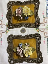 Due Quadretti Di Fiori In