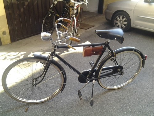 Bicicletta vintage bianchi - bicicletta,