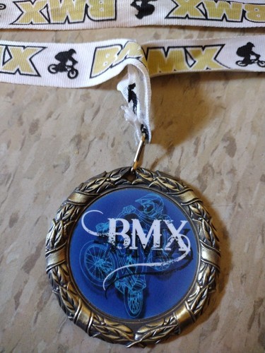 Medaglia bici motocross bmx - motocross,