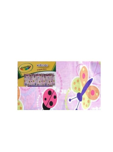 Crayola bzzz valance rosa - valance,