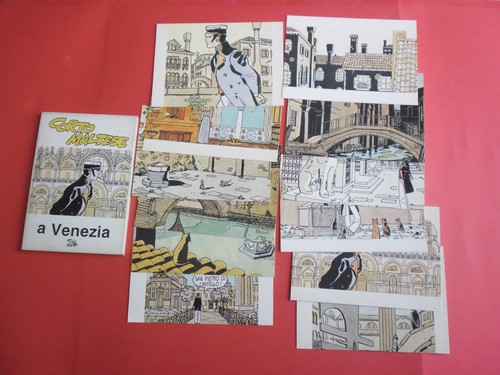 Cartoline hugo pratt - cartoline-, corto