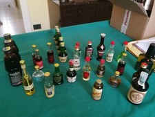 30 Mini Bottiglie Liquori Vintage mai aperte