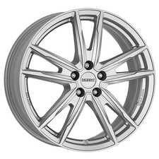 Cerchi in Lega Dezent KF silver 8.0Jx18 ET48 5x108 per Opel Astra 18 pollici
