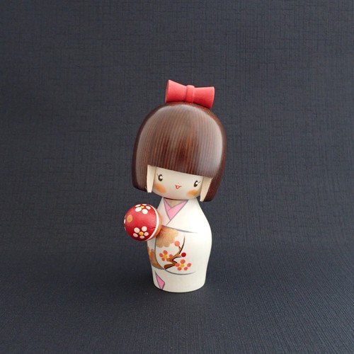 Bambola legno kokeshi - in,