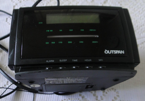 Radio sveglia outspan - sveglia, modello