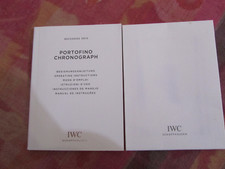IWC LIBRETTO ISTRUZIONI CRONOGRAFO PORTOFINO..