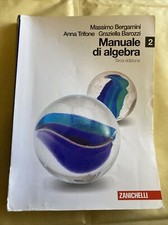 Manuale Di Algebra 2 - Terza Edizione - Bergamini Trifone Barozzi - Zanichelli