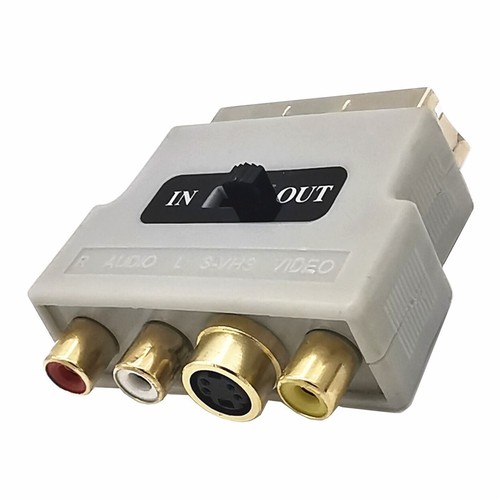 Scart composite 3rca - to,