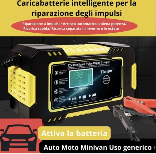 Caricabatteria 12v carica - caricabatteria,
