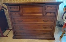 Comò noce masello con