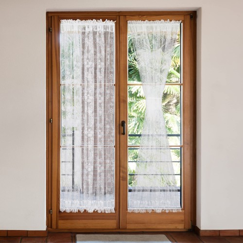 Semi sheer french door - french,