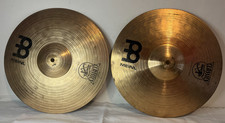 Meinl Classics Custom 14" Medium Hi Hat Cymbals piatti usati vintage batteria