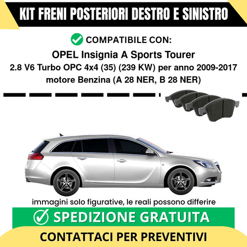 Pastiglie freno posteriori - freno,