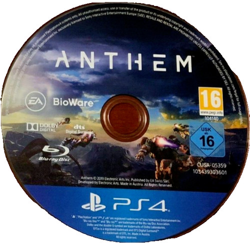 Anthem per ps4 - anthem, sony